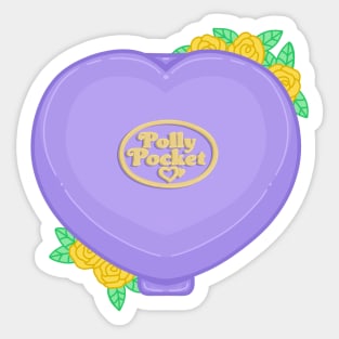 Wonderful Wedding Purple Polly Pocket Sticker